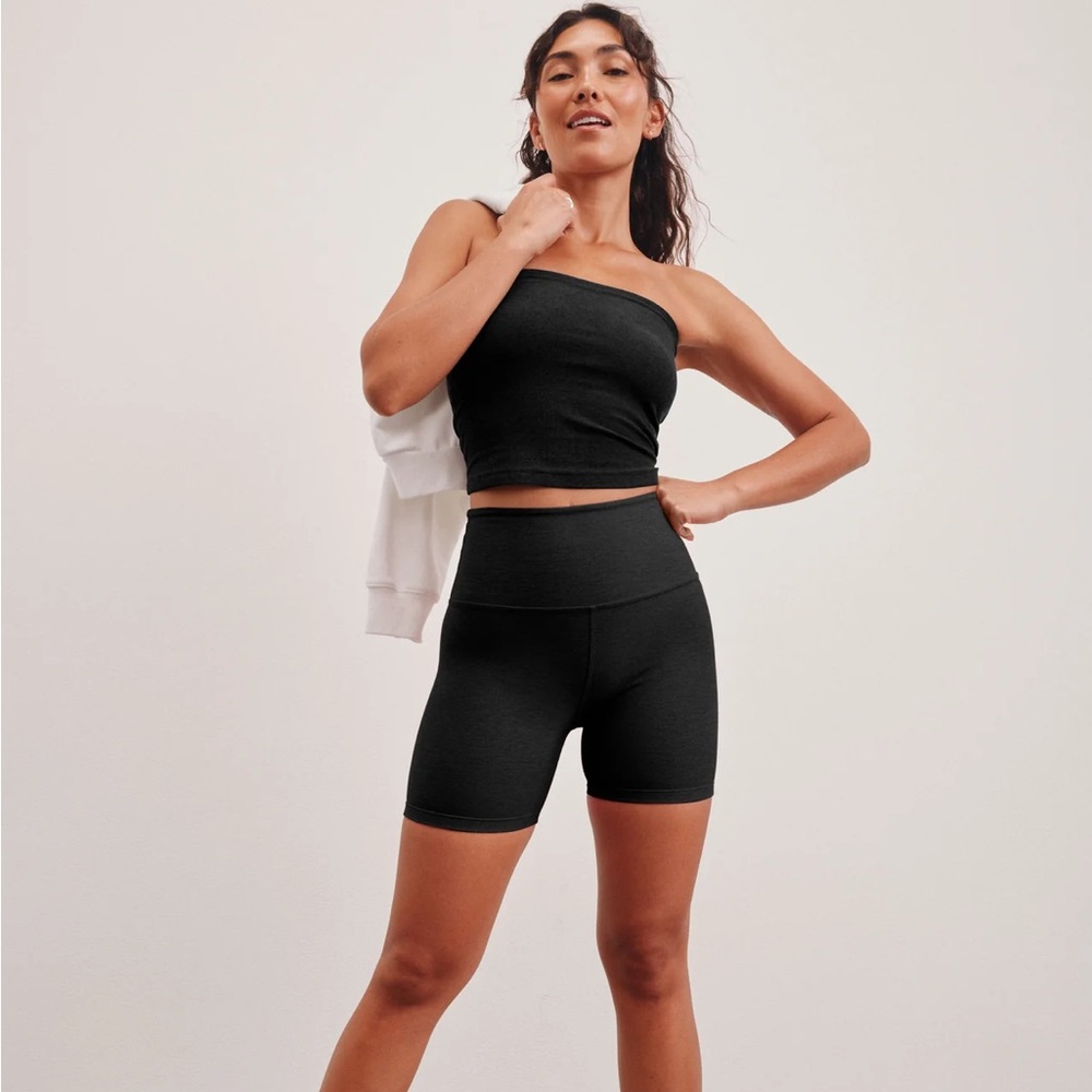 NWOT Beyond Yoga High Waist Bike Shorts